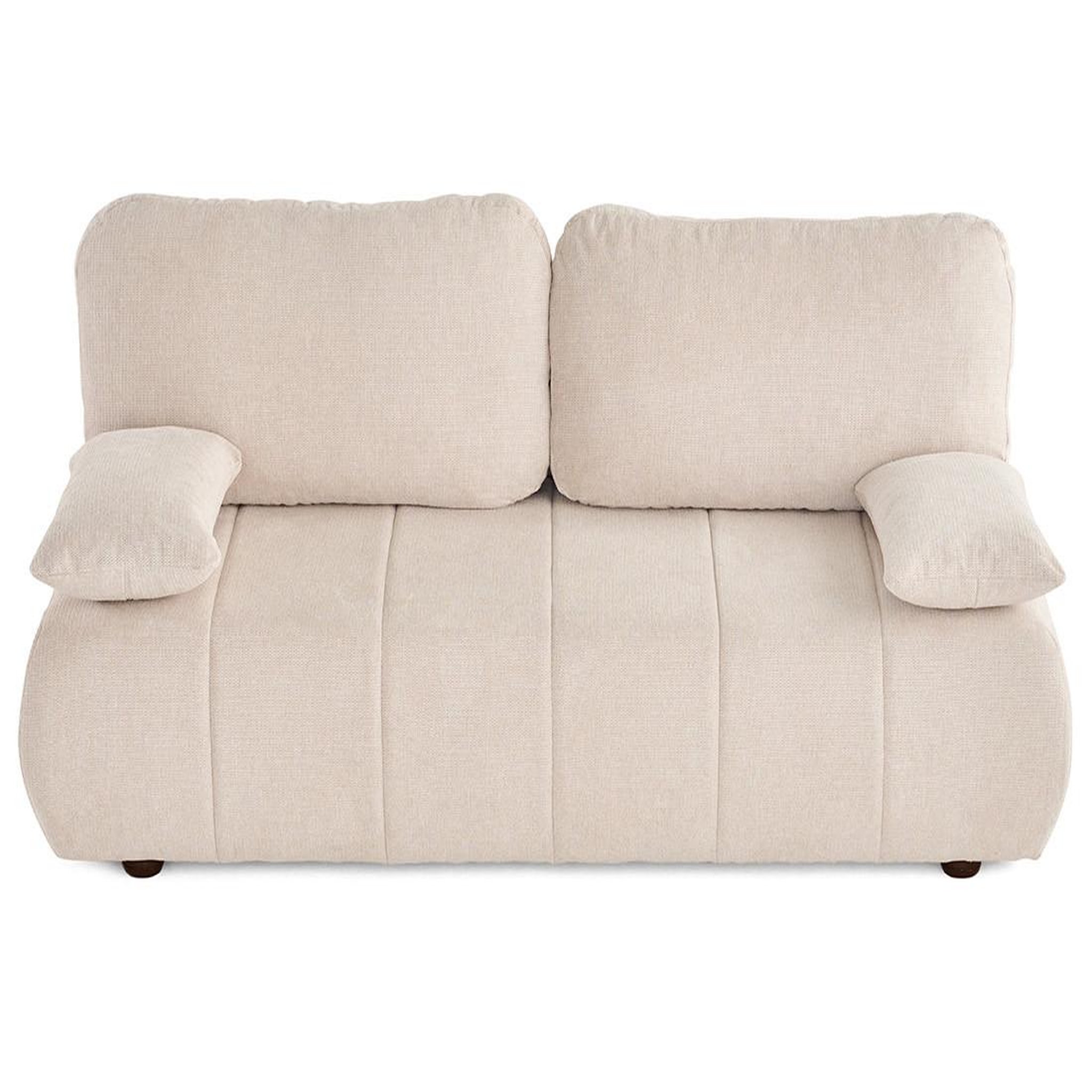 Voir la diapositive 4 : BEST MOBILIER Harper - canapé 3 places convertible avec coffre en tissu texturé
