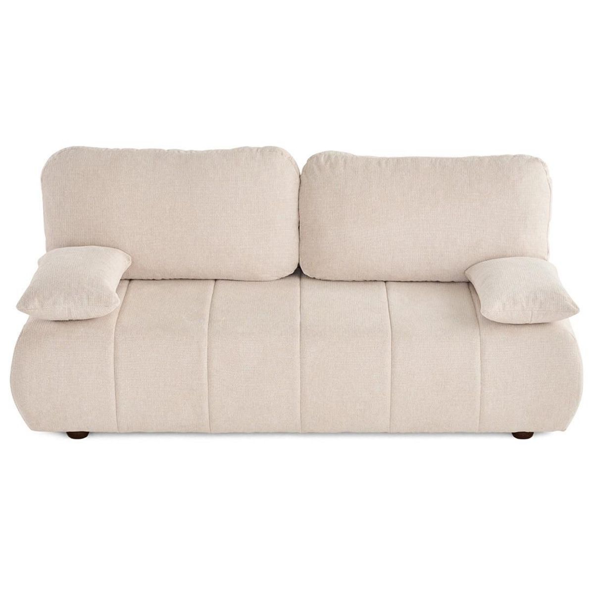 BEST MOBILIER Harper - canapé 3 places convertible avec coffre en tissu texturé