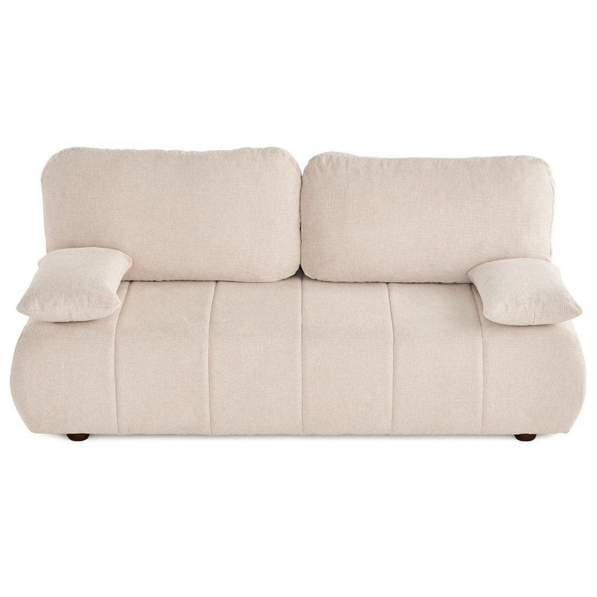 BEST MOBILIER Harper - canapé 3 places convertible avec coffre en tissu texturé