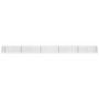 Voir la diapositive 4 : VIDAXL Lit sureleve a gabion Acier galvanise 450x30x30 cm
