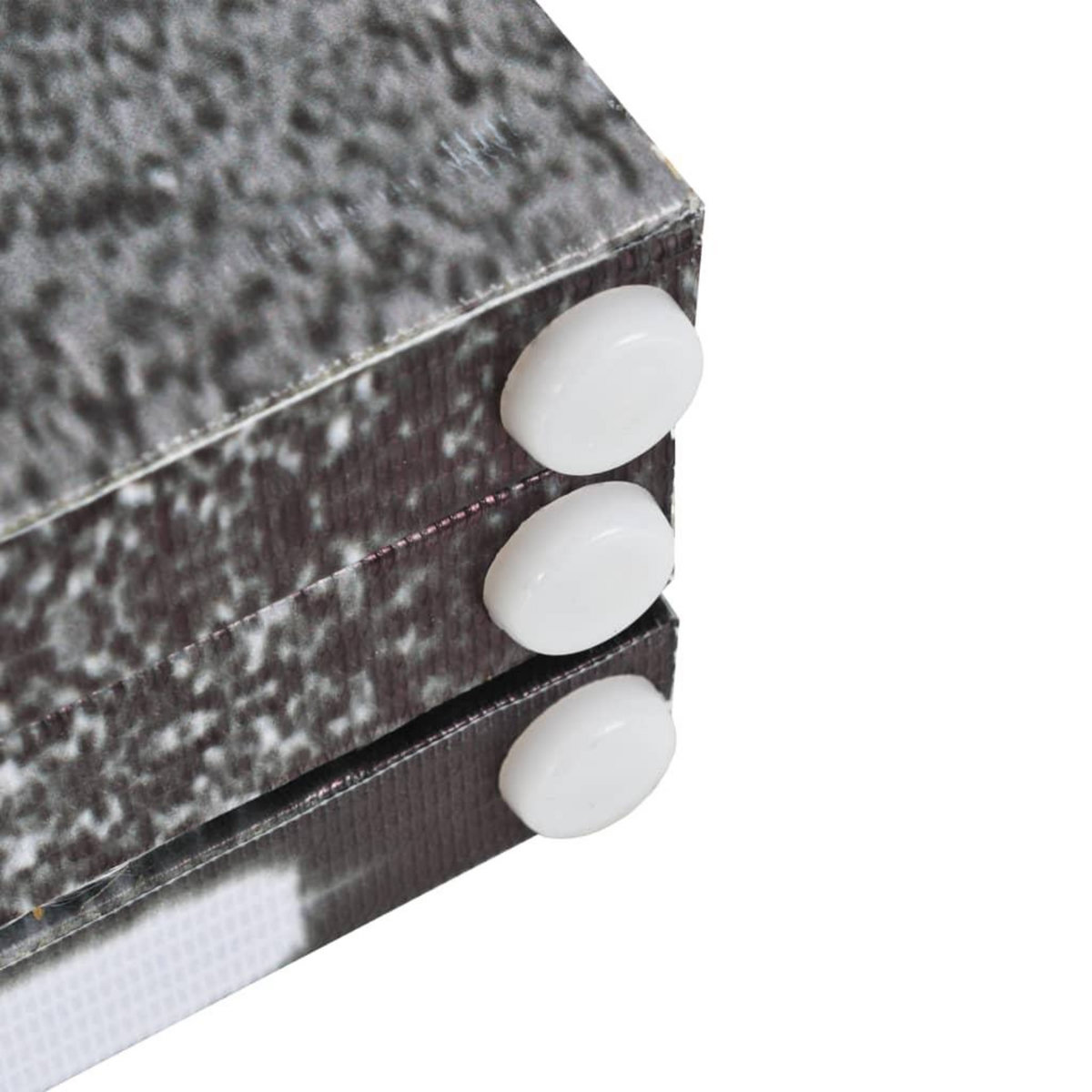 VIDAXL Cloison de separation 160 x 170 cm Bus londonien Noir et blanc