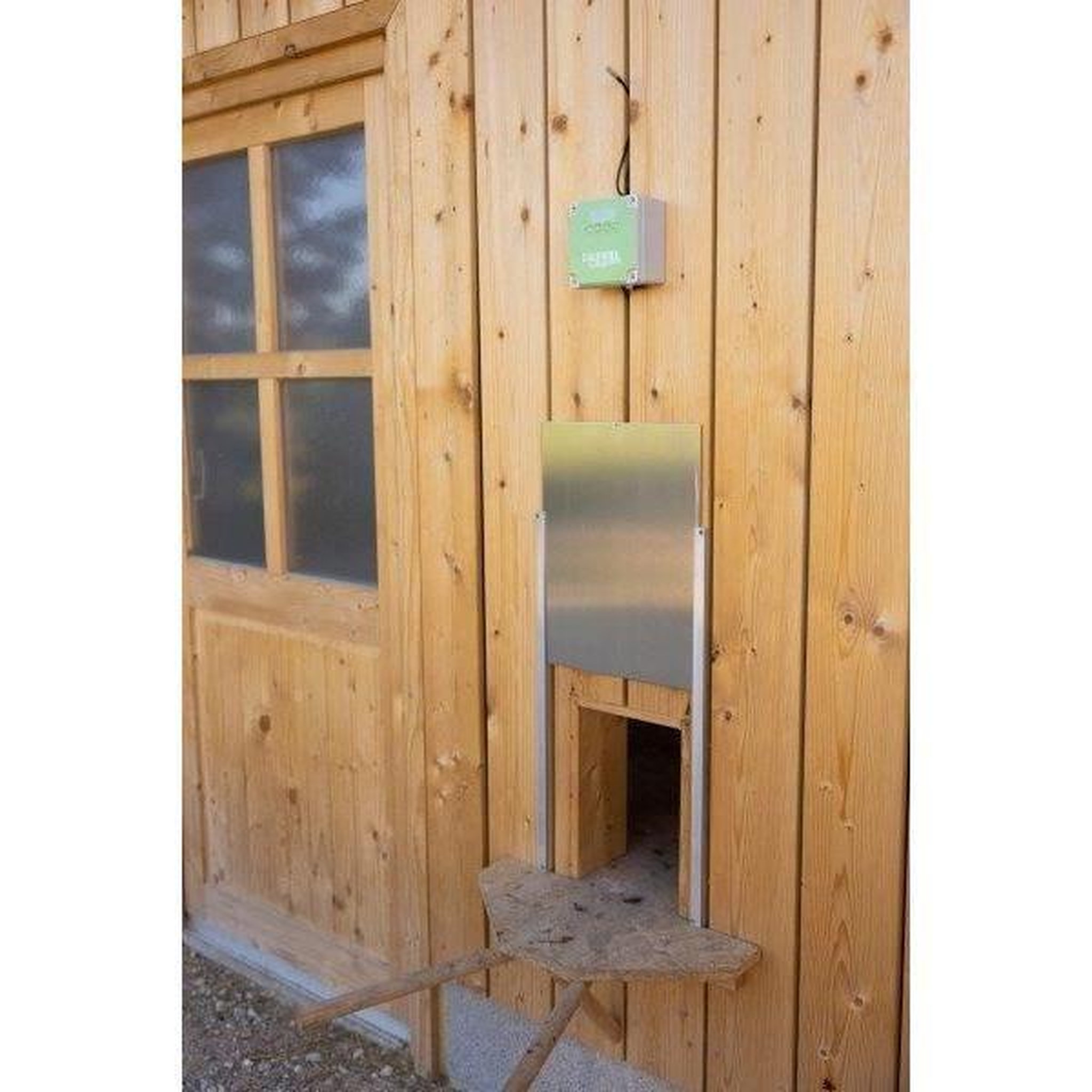 KERBL Kerbl Porte coulissante de poulailler 43x40 cm 436732