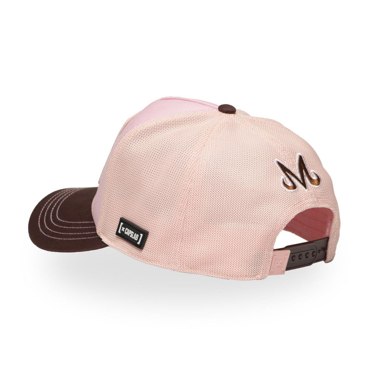 CAPSLAB Casquette trucker premium avec filet en coton sergé Dragon Ball Z Buu