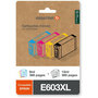Voir la diapositive 1 : ESSENTIEL B Cartouche d'encre Pack Compatible E603 XL (Noir + 3 Couleurs Haute Capacité)