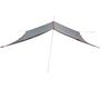 Voir la diapositive 3 : VIDAXL Bâche de camping gris et orange 300x294 cm imperméable