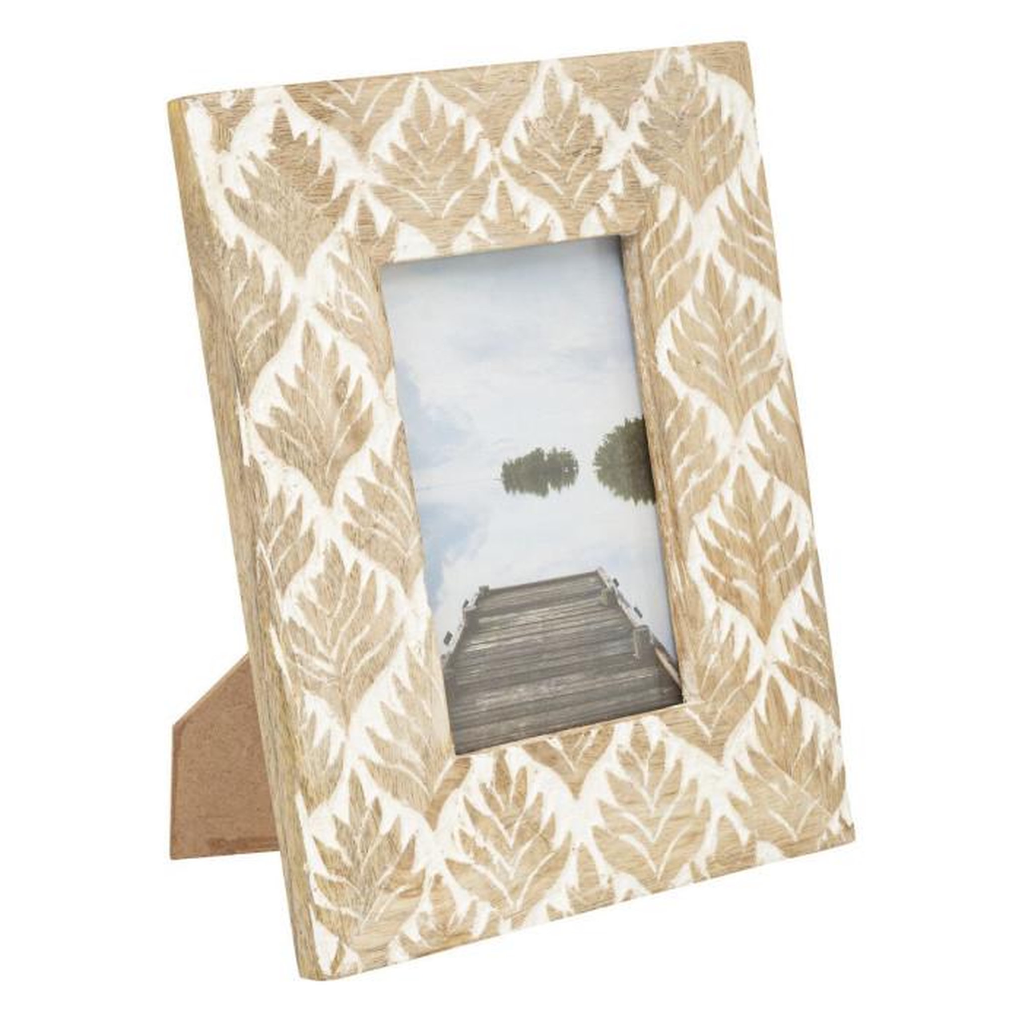 ATMOSPHERA Cadre Photo Déco  Adriano  10x15cm Beige