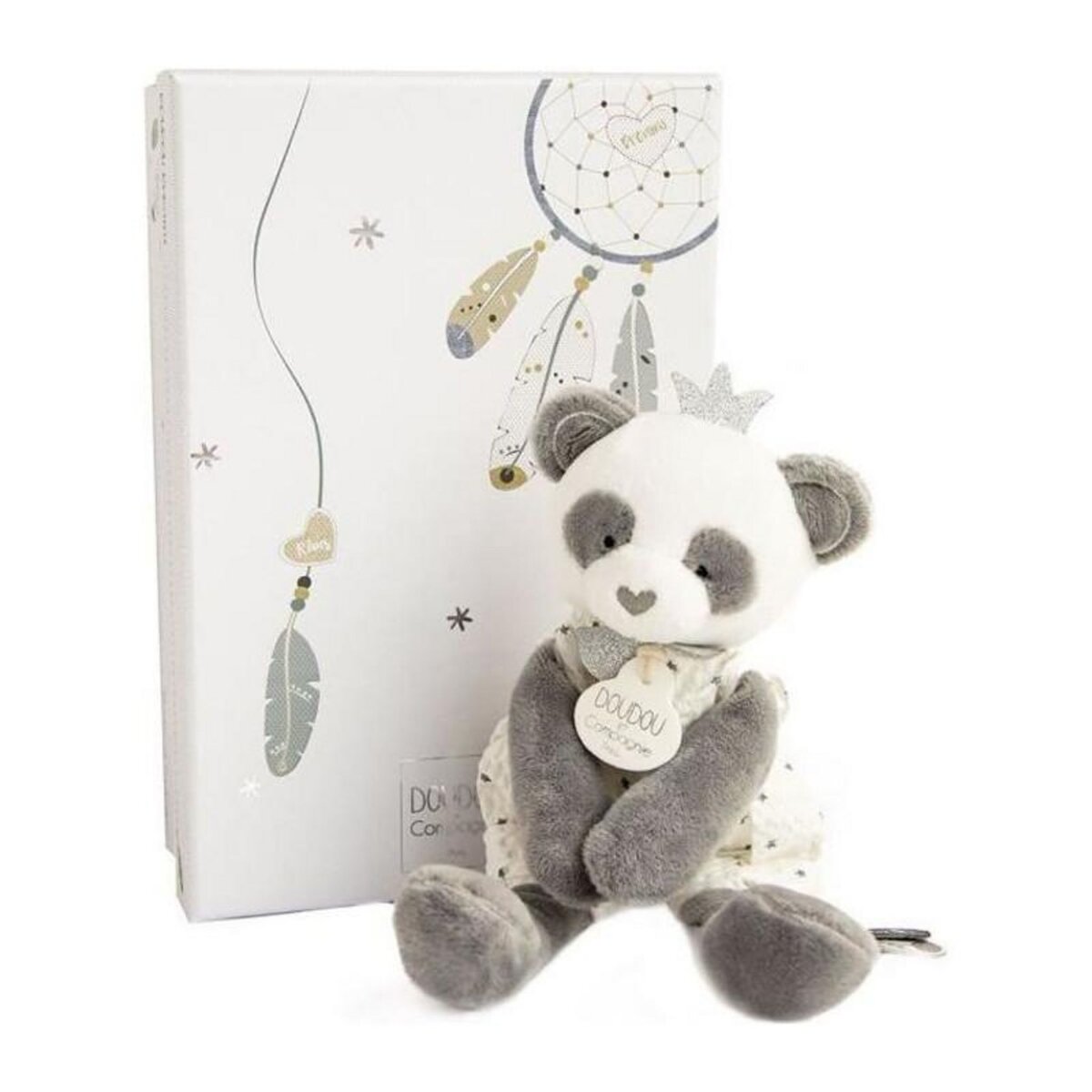 DOUDOU ET COMPAGNIE DOUDOU ET COMPAGNIE Attrape-reve - Pantin Panda 20cm