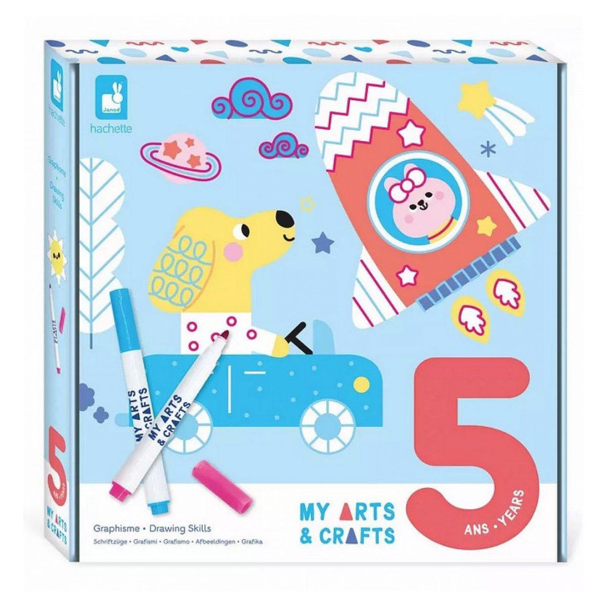 JANOD Coffret creatif - graphisme - 5 ans