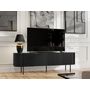 Voir la diapositive 3 : BEST MOBILIER Thio - meuble tv - noir - 180 cm