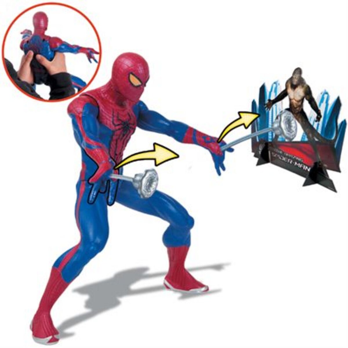 HASBRO Spiderman lanceur de toile pas cher 