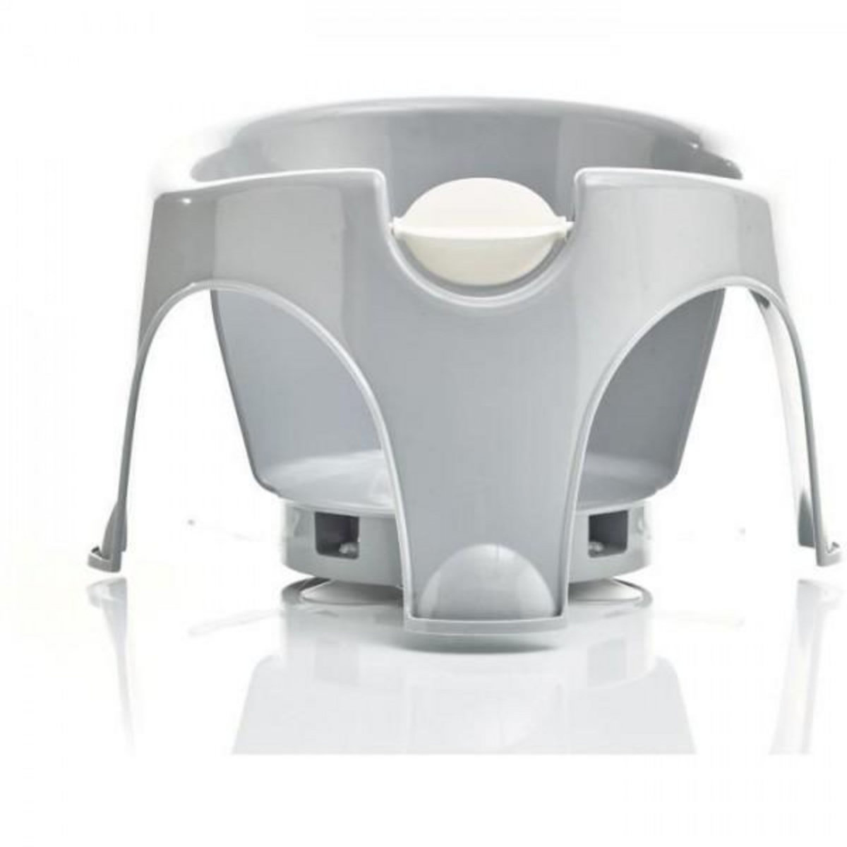 THERMOBABY Transat - Anneau THERMOBABY  de bain enfant AQUAFUN Gris - Jouet blanc