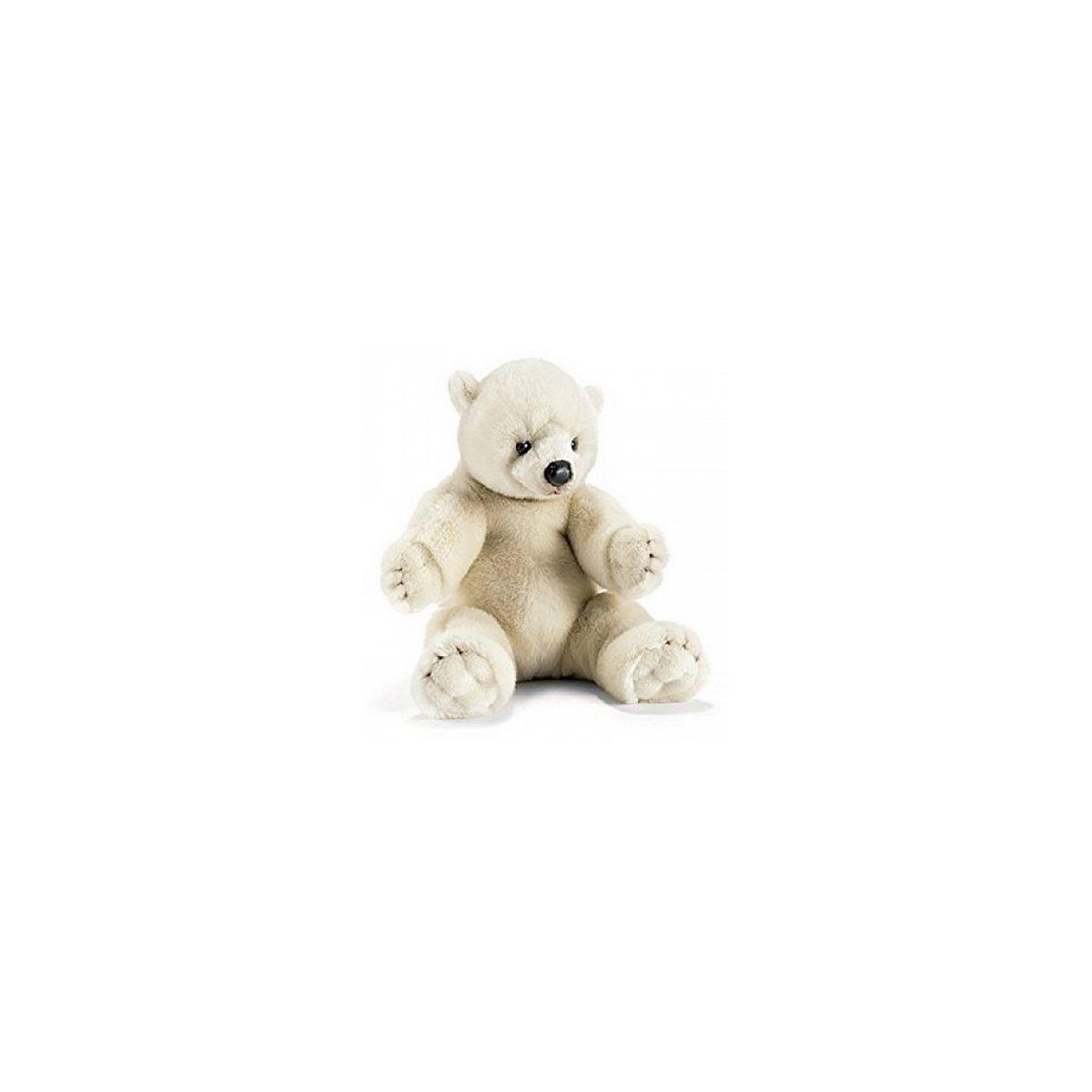 Anima Ours polaire assis 35cm