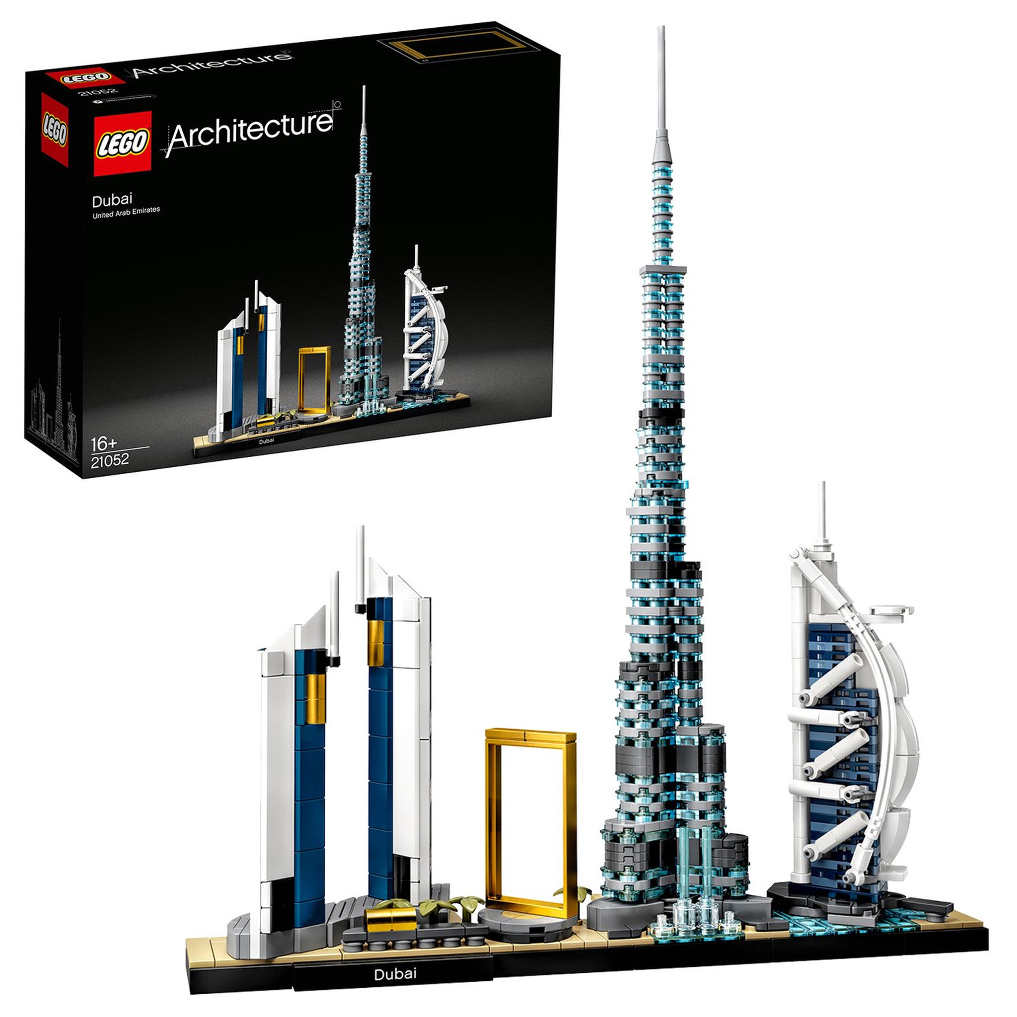 Voir la diapositive 2 : LEGO Architecture 21052 - Dubai