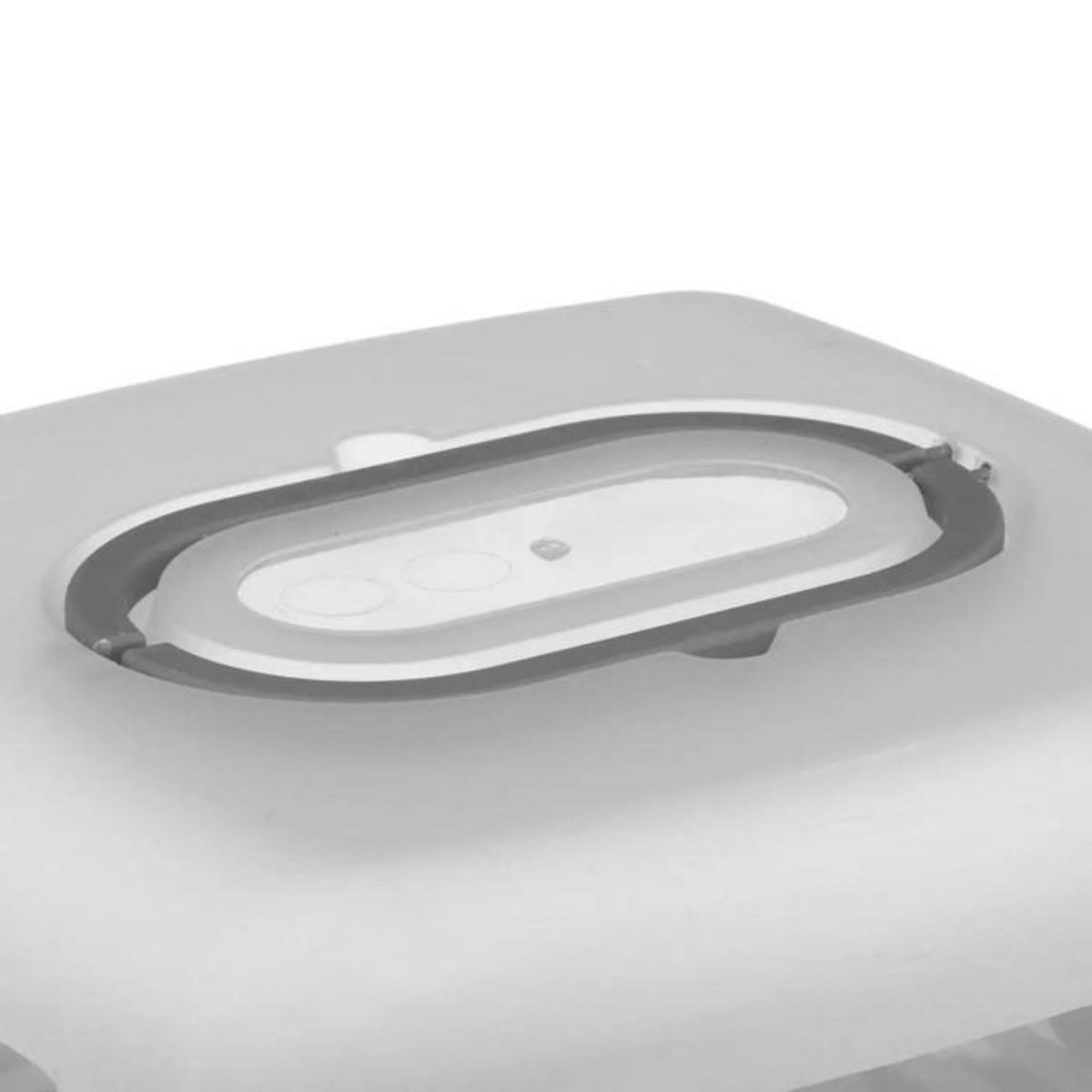 FIVE Boîte de Conservation Gâteaux Carrée  Cake  36cm Gris