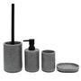 Voir la diapositive 2 : Paris Prix Gobelet Brosse à Dents  Granite  10cm Gris