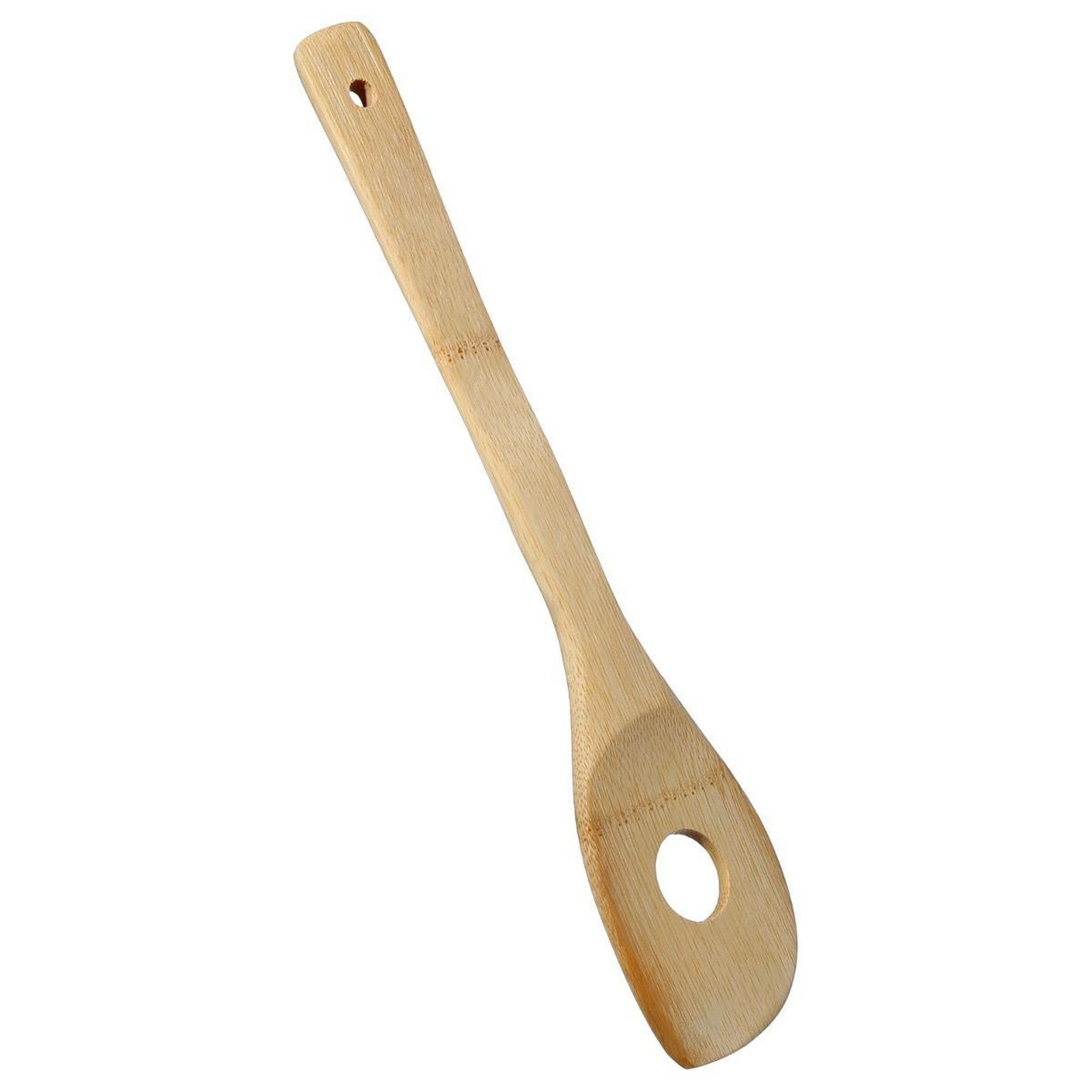 Voir la diapositive 2 : FIVE Lot de 4 ustensiles de cuisine  bambou  30cm naturel