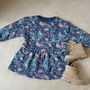 Voir la diapositive 4 : Petit Béguin Robe enfant en molleton Dina