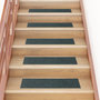 Voir la diapositive 1 : VIDAXL Tapis d'escalier autocollants Rectangulaire 15 pcs 76x20cm Vert