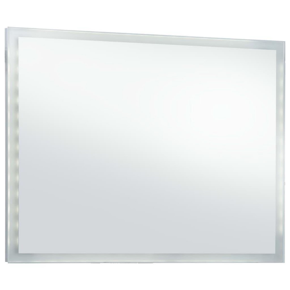 VIDAXL Miroir mural a LED pour salle de bains 100x60 cm