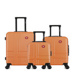 SWISS KOPPER SWISS KOPPER - Lot de 3 - Valise weekend, valise cabine et valise cabine XXS USTER. Coloris disponibles : Bleu, Vert, Noir, Gris, Beige, Orange