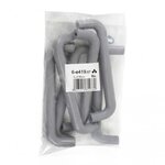 CENTRALE BRICO Lot de 6 poignées de meuble entraxe 96 mm aluminium anodisé