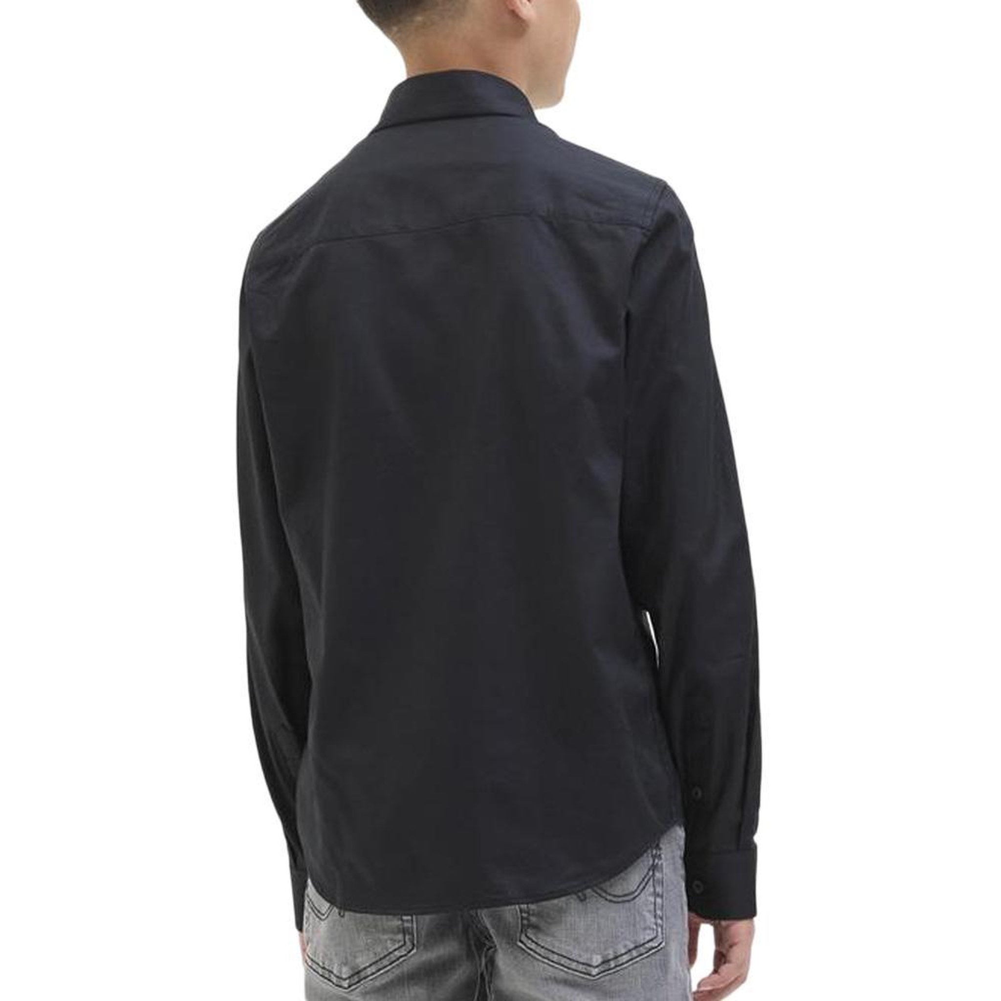 Voir la diapositive 2 : Jack & Jones Chemise Noir Garçon Jack & Jones Nico