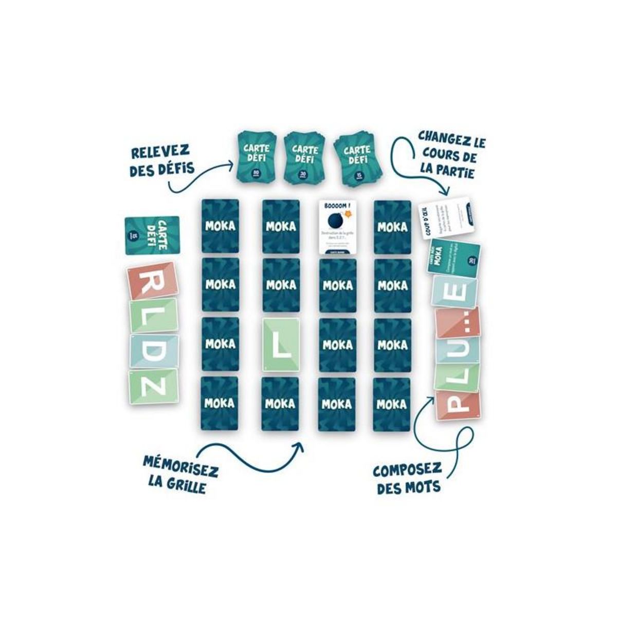 Gigamic Jeu d'ambiance Gigamic Moka Le jeu de mots