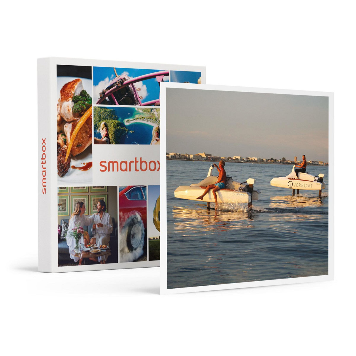 Smartbox Balade en overboat d'1h40 pour 2 à Carnon près de Montpellier - Coffret Cadeau Sport & Aventure