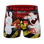 Voir la diapositive 4 : FREEGUN Lot de 4 boxers homme Lapins Crétins