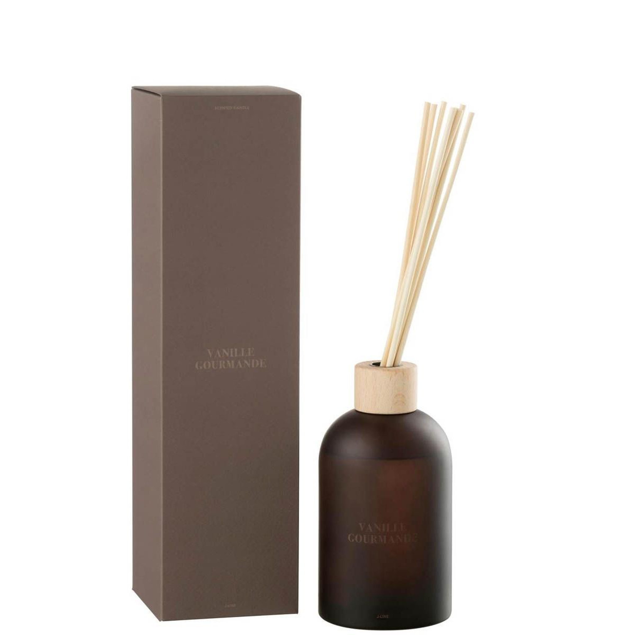Voir la diapositive 2 : J-LINE Diffuseur de parfum  accords essentiels  550ml vanille gourmande