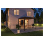 Voir la diapositive 6 : OMBREA Pergola bioclimatique - Autoportante -Aluminium Anthracite -3 x 3m OMBREA