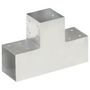 Voir la diapositive 2 : VIDAXL Connecteurs de poteau 4pcs Forme en T Metal galvanise 101x101mm