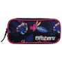 Voir la diapositive 2 : Bagtrotter Trousse scolaire rectangulaire Offshore Hibiscus Bleue marine Bagtrotter