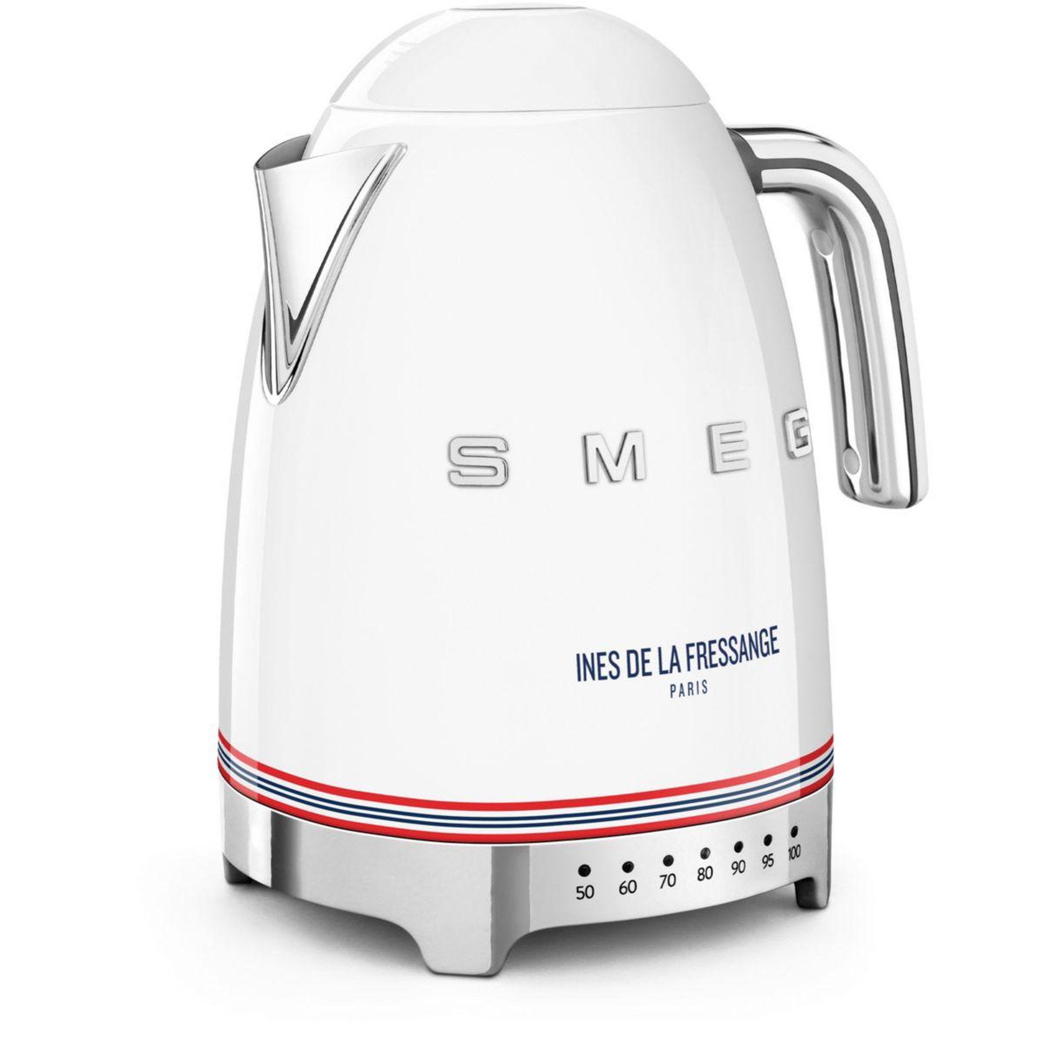 Voir la diapositive 2 : SMEG Bouilloire INES DE LA FRESSANGE KLF04IDFEU