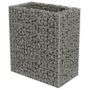 Voir la diapositive 2 : VIDAXL Lit sureleve a gabion Acier galvanise 90x50x100 cm