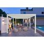 Voir la diapositive 6 : Pergola Bioclimatique autoportée 4x6 m - Aluminium - Blanc -  VS OmBREA®