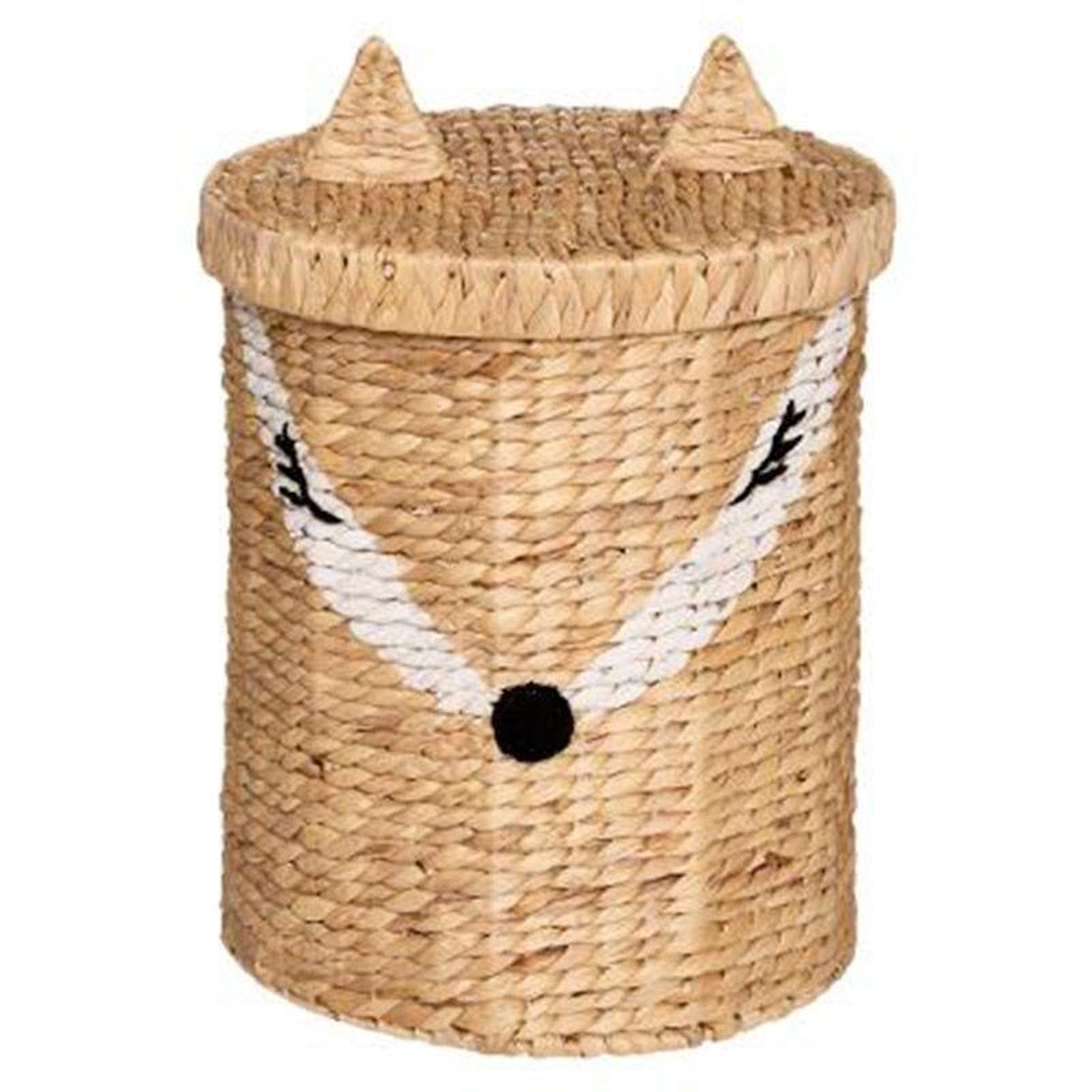 Voir la diapositive 1 :  Panier de Rangement  Renard  50cm Naturel