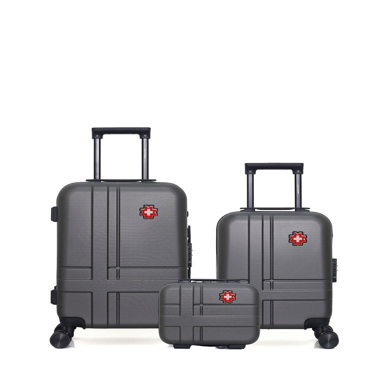SWISS KOPPER SWISS KOPPER - LOT DE 3 - Valises cabine, cabine XXS et vanity USTER