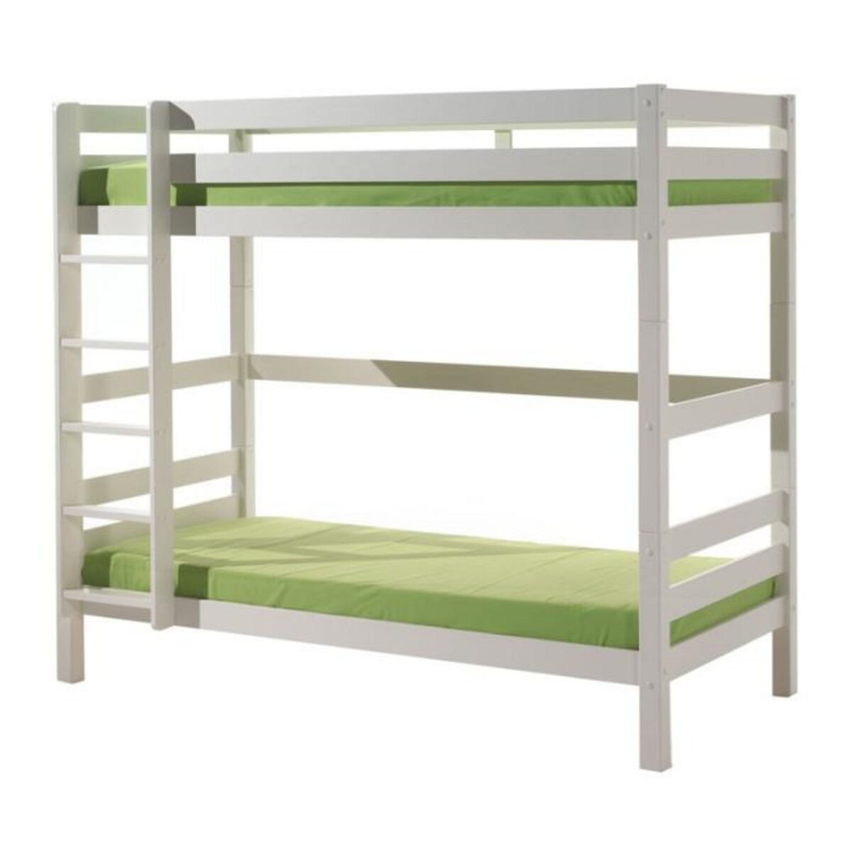 Paris Prix Lit Enfant Superposé Haut  Pino  90x200cm Blanc