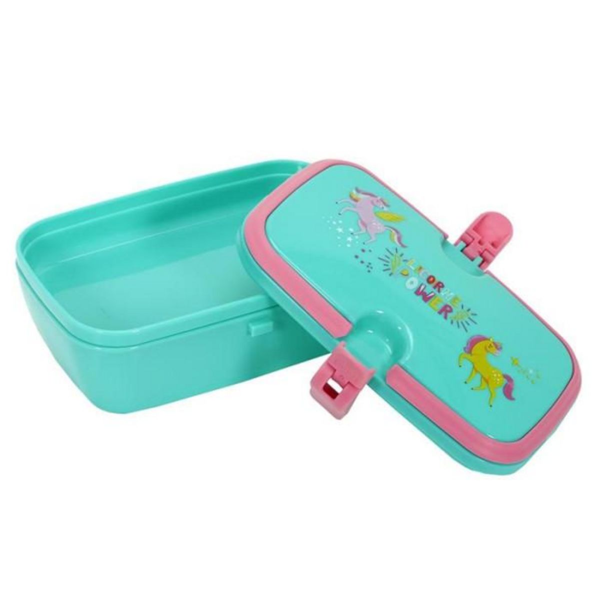 Paris Prix Lunch Box pour Enfant  Licorne  16cm Bleu