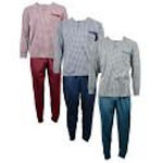 OZABI Pyjama Homme Long Eco. Coloris disponibles : Bleu, Multicolore