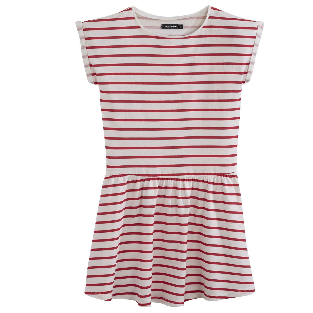 IN EXTENSO Robe imprimé rayé fille