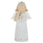 Voir la diapositive 2 : Paris Prix Statuette Déco Led  Ange  28cm Blanc