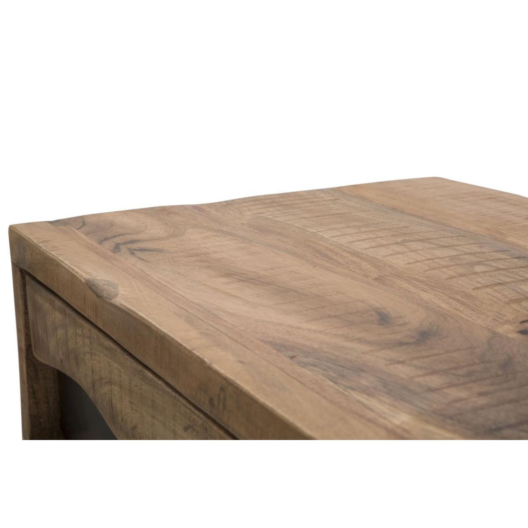 Voir la diapositive 6 : Paris Prix Console design en bois  yellowstone  118cm marron