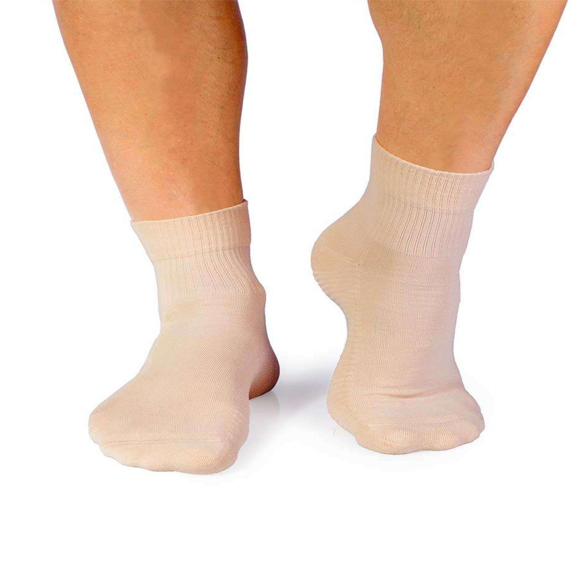 Voir la diapositive 4 : PIRIN HILL Chaussettes courtes active day écrues trèfle & coccinelle