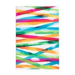 Paris Prix Tapis Rétro à Poils Courts  Galaxy V  Multicolore. Coloris disponibles : Multicolore