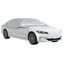 Voir la diapositive 2 : VIDAXL Demi-housse de voiture avec crochets argente L PEVA