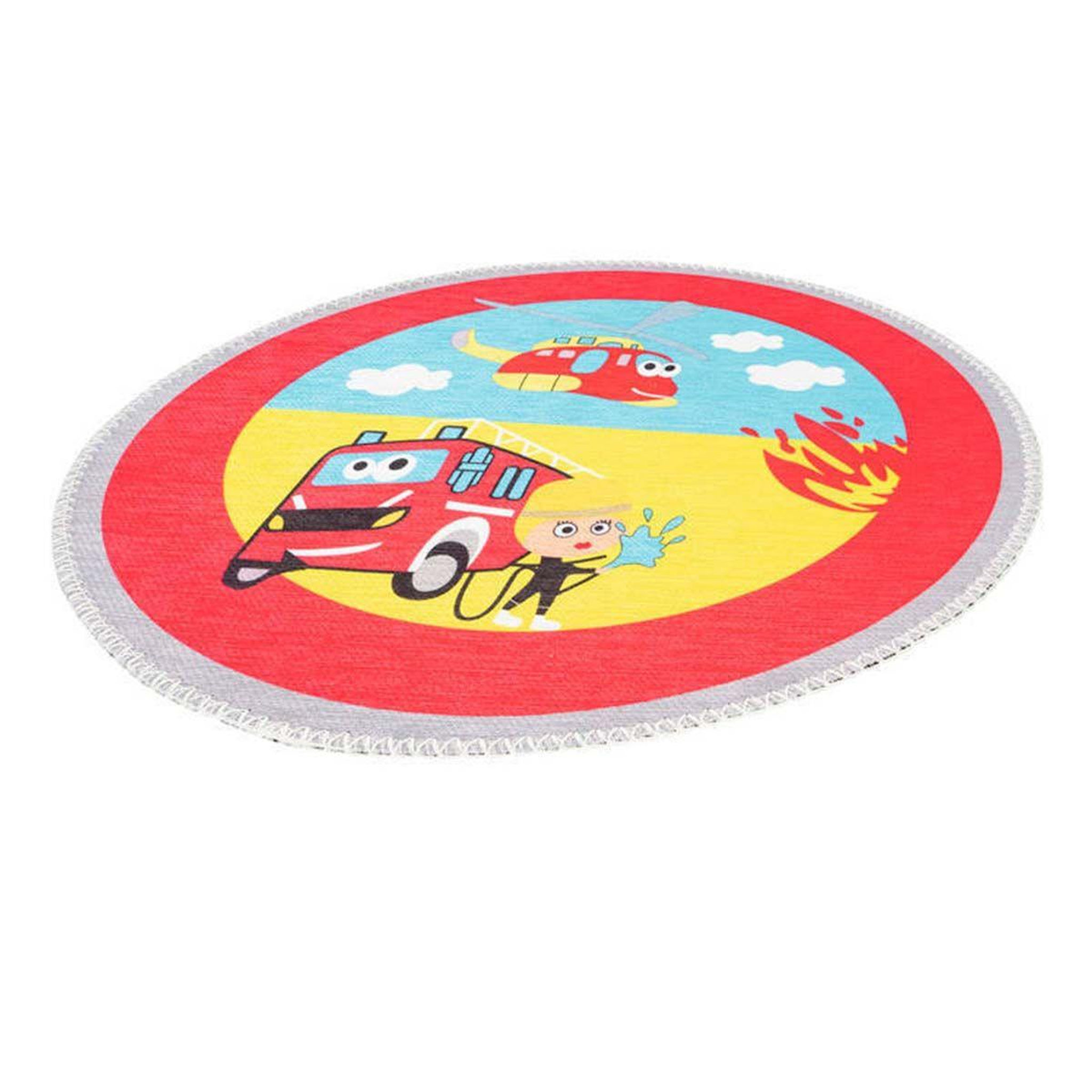 Voir la diapositive 2 : Paris Prix Tapis enfant imprimé  playground iii  160cm multicolore