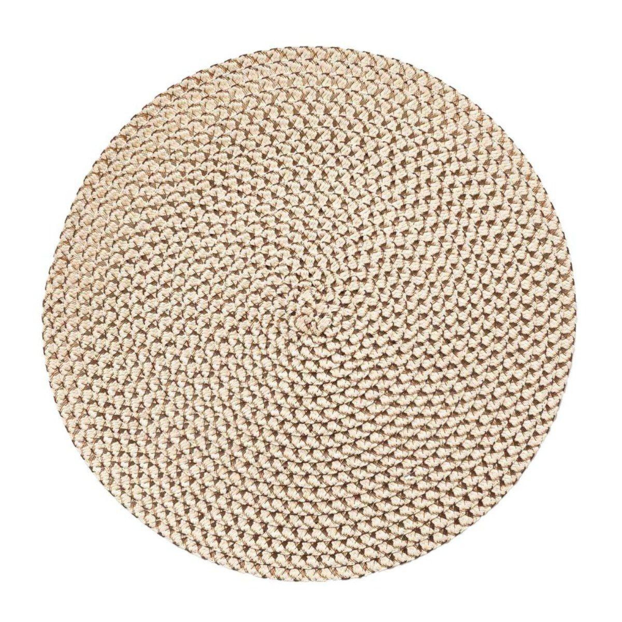 Douceur d'Intérieur Set de table  mezia  38cm naturel