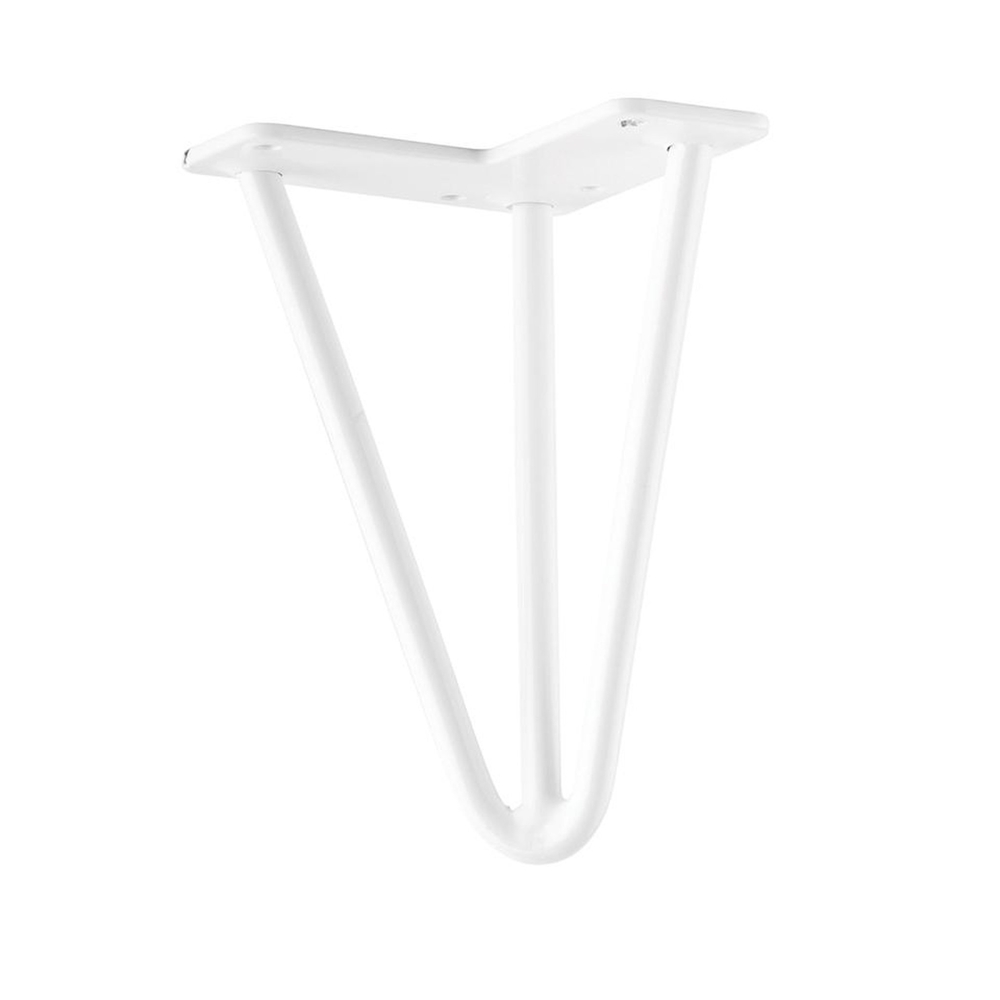 CENTRALE BRICO Pied de meuble fs004 175mm blanc brillant